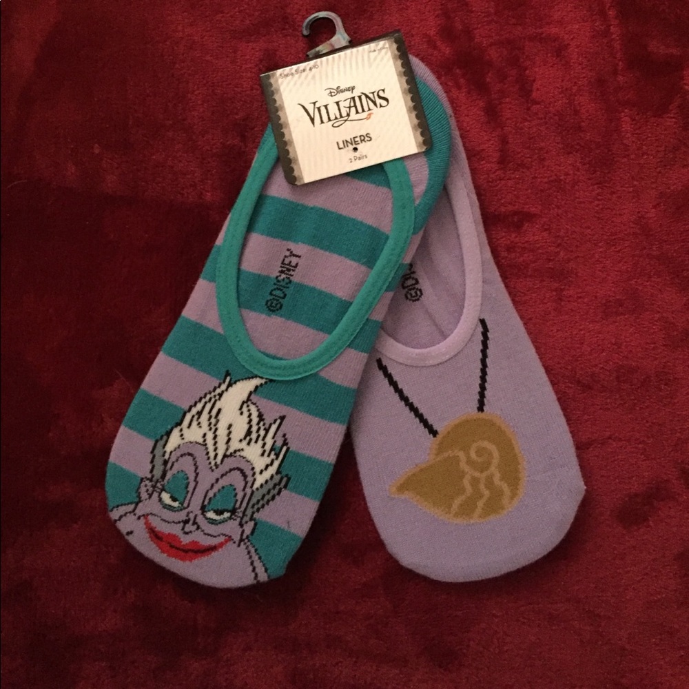 Disney Ursula Shoe Liners / Socks